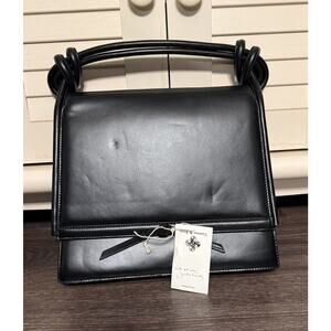 Jacqueline Kennedy Camrose & Kross Reproduction 1960’s Black Leather Handbag